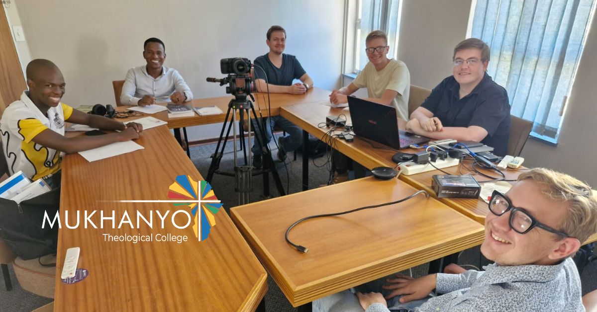 Five students attending classes in Potchefstroom